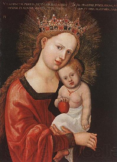 Albrecht Altdorfer Mary with the Child Spain oil painting art